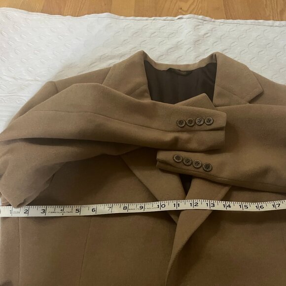 Vintage CAMBRIDGE Men 43 Camel Hair Blazer Sport Coat Jacket - Picture 7 of 15